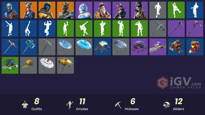 [pc-psn-xbox]8 Skins | Blue Squire OG S2 | zenith | the prisoner | lynx | sgt. winter | powder | trog 