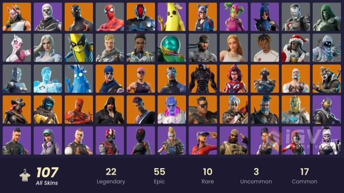 [PC-PSN-XBOX] 106 skins | OG STW | Omega (stage 5) | Rogue Agent | Spectra Knight | Valor | Hybrid | The Visitor |Skull Trooper |FULL ACCESS