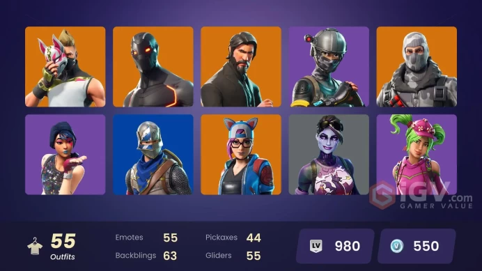 [PC-PSN-XBOX] 54 skins | OG STW | Sparkle Specialist OG | The Reaper OG| Blue Squire OG | Royale Knight OG | Elite Agent OG | Blue Team Leader 