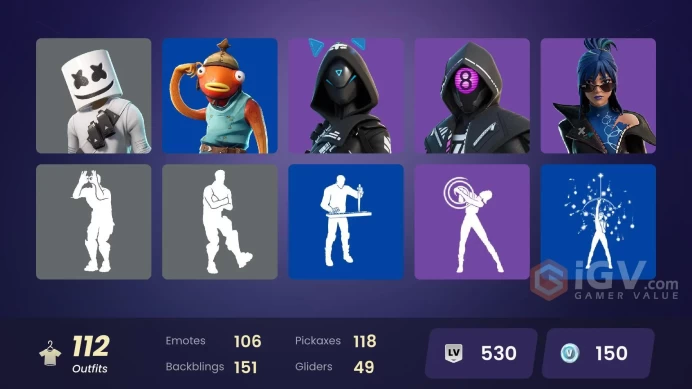 [PC-PSN-XBOX] 112 SKIN-Huntmaster Saber OG-MORTAL KOMBAT SKINS-Marshmello-Lionel Messi-FULL ACCESS-