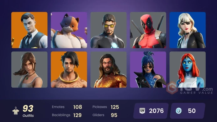 [PC/PSN] 93 skins | Aura | Lara Croft | Tony Stark | Siren | Harley Hitter | Jabba Switchway | Star WandZka148