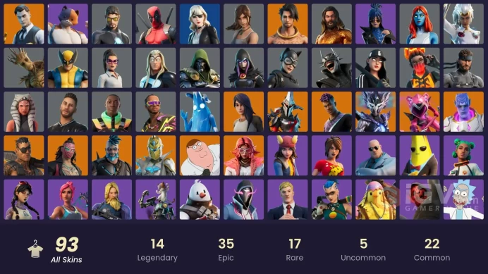 [PC/PSN] 93 skins | Aura | Lara Croft | Tony Stark | Siren | Harley Hitter | Jabba Switchway | Star WandZka148
