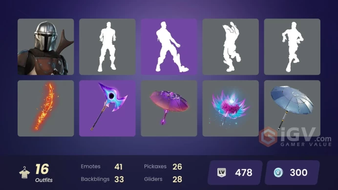 [PC/XBOX/PSN/SWITCH] 16 skins | Menace (Challenger Menace - Flame) | Predator | Mandalorian | Spider-Man (No Way Home) | The Flash 