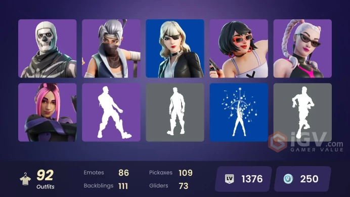500$ SPENT [PC/XBOX/NINTENDO] 92 skins | Aura | Surf Witch | Siren | Star Wand | Silver Surfer | Ice Breaker | Lina ScorchZka459