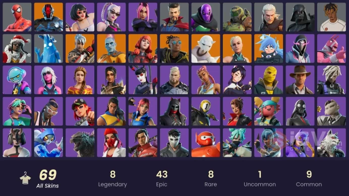 spent 84$ [PC/XBOX/NINTENDO] 69 skins | | Fixer | Paradigm (Reality-659) | The Imagined | Snap | Ronin | The Foundation | Malik GG21