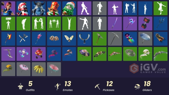 [PC/PSN/XBOX] 5 skins | Explorer Emilie | Holiday Boxy | Winterfest Bushranger | Mr. Dappermint | Underworld Desdemona | Piñata Brian