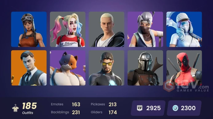 185 skins 2300 VB | Gold Midas | Gold Meowscles | Gold Brutus | Fixer | Sultura | Lina Scorch | Vivi Chroma | Subzero Cryptic | 2300 VB