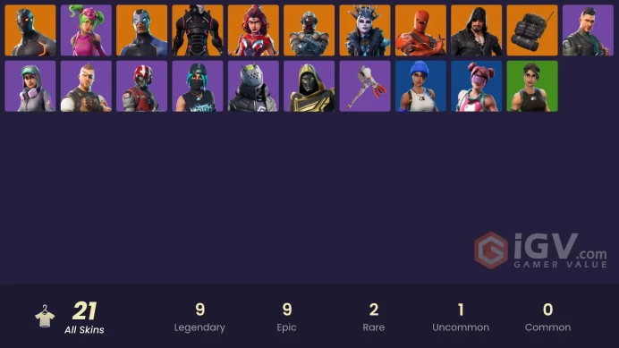 [PC-PSN-XBOX]23 SKIN- Omega-Blue Team Leader-The Ice Queen-Eva-Blue Streak-FULL ACCESS-
