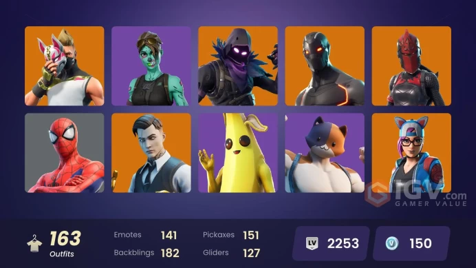 FA - [PSN/XBOX/SWITCH/PC] 163 skins | Gold Midas | Gold Brutus | Point Patroller | Heron Stance Hero | Rogue Agent | Grind | World Warrior