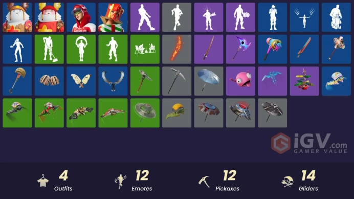 [PC/PSN/XBOX] 4 skins | Sled Ready Guff | Holiday Boxy | Guff Gringle | Arctic Adeline | Lunar Hyperjet | Spectra Protector