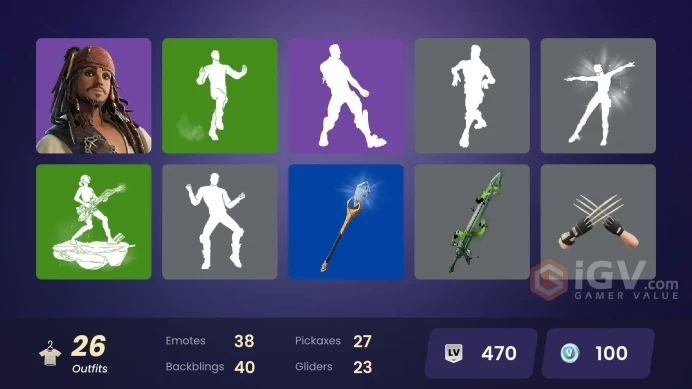[PC/XBOX/PSN/SWITCH] 26 skins | Black Queen | Illusory Mysterio | Dark Gwenpool | Black Panther (Shuri | Camo War Machine | Pandora's Armor Doom