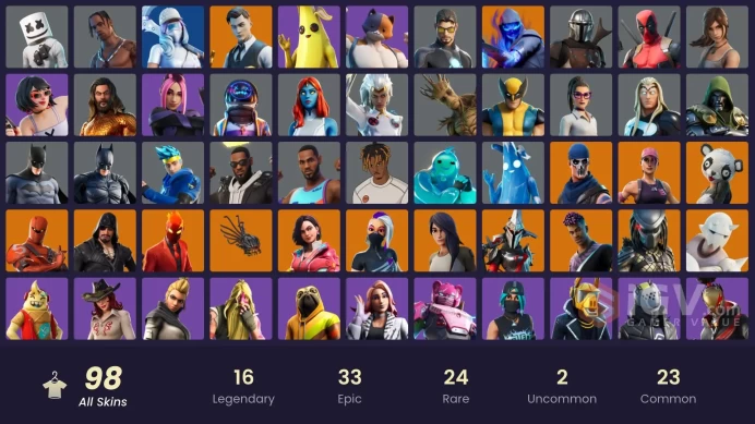 FA - [XBOX/PC] - 98 skins | OG STW | Travis Scott | Astro Jack | Gold Brutus | Gold Midas | Snap | Fade | Fusion | Catalyst
