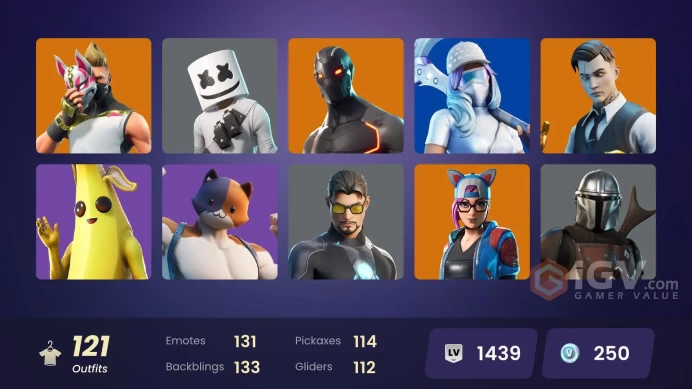 [PC-PSN-XBOX]120 Skins | OG STW | Blue Team Leader | OmegA (stage 5) | Blue Striker | Prodigy | Carbide |  | Marshmello|FULL ACCESS-
