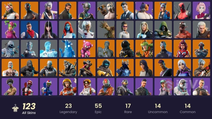 FA - [PSN/XBOX/SWITCH/PC] - 123 skins | The Reaper | Elite Agent | Merry Mint Axe | Take The L | Gold Midas | Gold Brutus | Rogue Agent