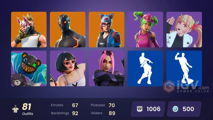 [PC/PSN/XBOX] 81 skins | OG STW | Omegarok | Valor | Calamity | Twyn | Nezumi | Zenith | Dire | Enforcer |  | Ragnarok | Drift