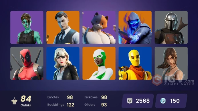 [PC/XBOX/NINTENDO]84 skins | | Gold Midas | Gold Meowscles | Gold Brutus | Pitch Patroller | Cloud Striker | Major Glory CC19