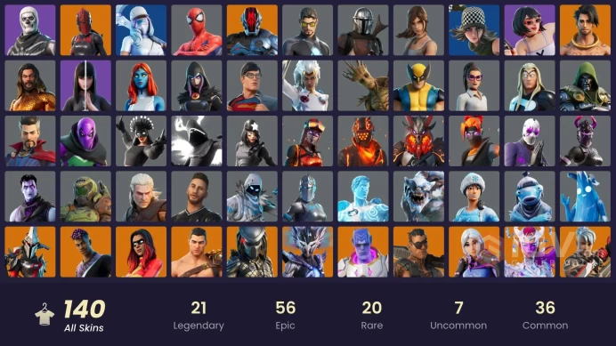 Spent 300$ [PC/NINTENDO/PSN]140 skins | | Heron Stance Hero | Sultura | Point Patroller | Cloud Striker | Predator | Omegarok | Nezumi MM 41