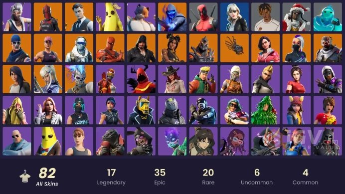 [PC/PSN/XBOX/NINTENDO] 82 skins | | Gold Midas | Gold Brutus | Trilogy | Ruin | Catalyst | Hybrid | Blackheart | Frostbite MM 8