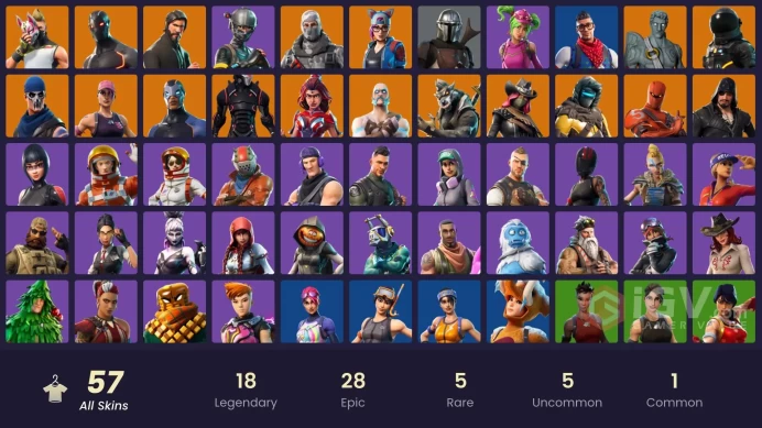 [PC-PSN-XBOX]56 Skins | OG STW | The Reaper | Elite Agent | Take The L | Mako | Omega (stage 5) | Prodigy | Sub Commander | FULL ACCESS