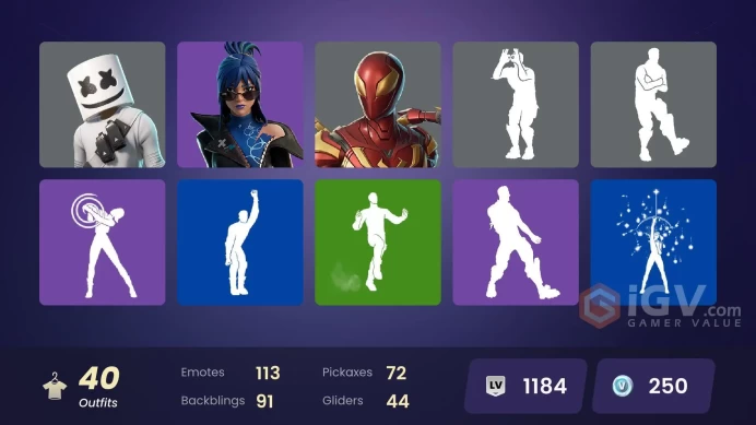 [PC/PSN/NINTENDO] 40 skins | | Shogun | Valeria | Hades | All Might | Peter Griffin | Zeus | Poseidon | Emma Frost MM 25