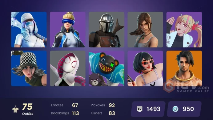 [PC/NINTENDO/PSN]75 skins | | Neo Versa | Fixer | Sultura | Spire Assassin | Raz | Kymera | The Cube Queen | Menace | Joey MM 56