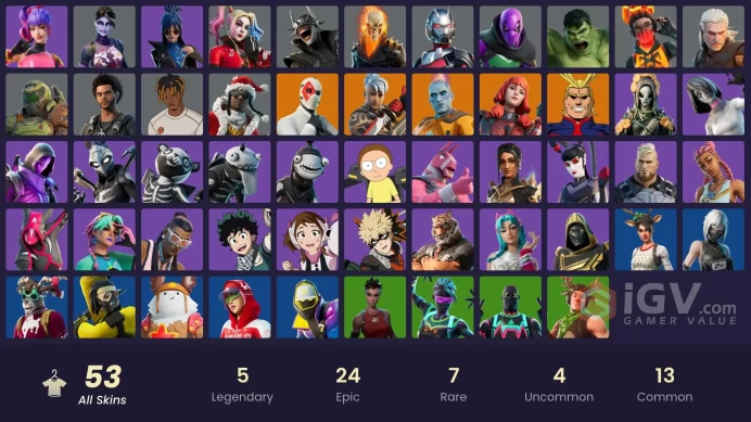 [PC-PSN-XBOX]-53 SKIN-All Might-Renegade-Hulk-The Weeknd Combat-The Batman Who Laughs-Ghost Rider-Ant-Man-FULL ACCESS-