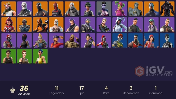 [PC-PSN-XBOX] 35 skins | Omega (stage 5) | Skull Ranger |Skull Trooper | Trailblazer | Rogue Agent | Sub Commander | Havoc | FULL ACCESS
