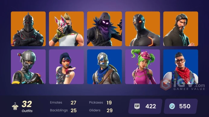 [PC-PSN-XBOX] Black KnighT-Elite AgenT-Sparkle SpecialisT-The ReapeR-Royale KnighT-Blue SquirE-Carbon Commando-Omega-Raven-Black Widow Outfit-