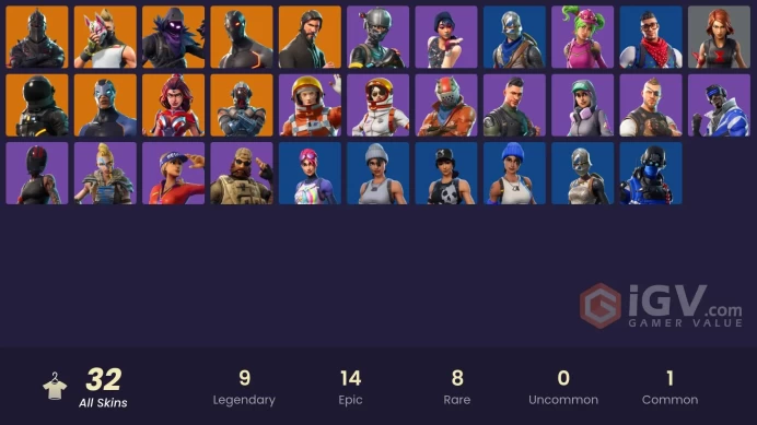 [PC-PSN-XBOX] Black KnighT-Elite AgenT-Sparkle SpecialisT-The ReapeR-Royale KnighT-Blue SquirE-Carbon Commando-Omega-Raven-Black Widow Outfit-