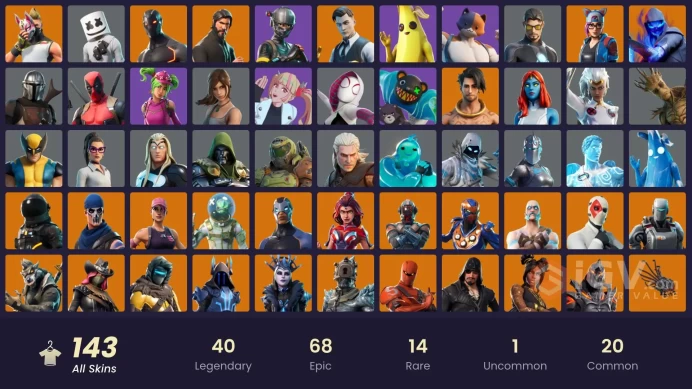 FA - [PSN/XBOX/SWITCH/PC] - 143 skins | OG STW | The Reaper | Elite Agent | Take The L | Gold Midas | Gold TNTina | Gold Brutus | Gold Meowscles
