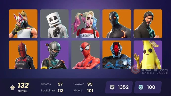 FA - [PSN/SWITCH/PC] 132 skins | OG STW | The Reaper | Elite Agent | Take The L | Fashion Banshee | Rogue Agent | Shady Doggo | Basic Basher