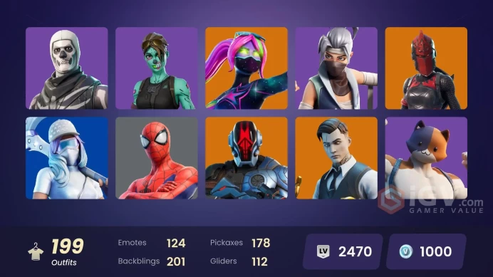 FA - [PSN/XBOX/SWITCH/PC] 199 skins | Gold Brutus | Gold Midas | Candy Axe | Leviathan Axe | Verve | Rage | Astroworld Cyclone | Astro Jack