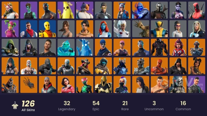 PC/PSN/XBOX/SWITCH OG STW 125 SKINS:TRILOGY,CLOUD STRIKER,PRODIGY ...