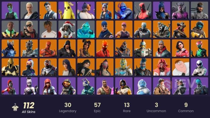 PC/PSN/XBOX/SWITCH OG STW 112 SKINS:WARPAINT,GOLD MIDAS,GOLD BRUTUS,INFERNO,THE ICE KING,RUIN,CALAMITY,FUSION,SPECTRA KNIGHT,DIRE,LYNX