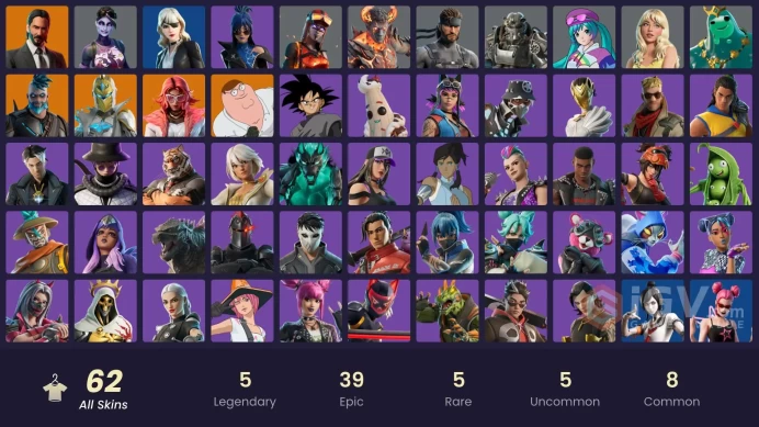 [PC/PSN] 62 skins | Fancy Peter Griffin | Spectra Knight | Harbinger Armor Omegarok |Bek61