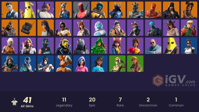 [Rent Cheap Accounts for 14 Days]C005|Take The Elf|Point It Out|Hot Marat|Fortnite|Monster Team Banner|Mecha Team Banner|The Prisoner|Midas