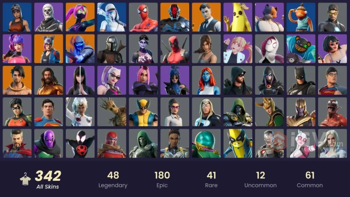 ! [PC/XBOX/PSN] | OG STW | 342 skins | Renegade Raider | Gold Brutus | Gold Midas | Ronin | The Ageless | Spire Assassin | The Origin