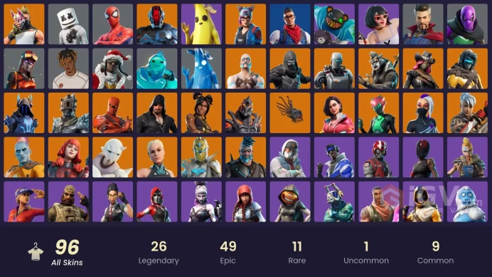 [XBOX/NINTENDO/PSN/PC]96 skins | Prodigy | Blue Striker | Carbon Commando | Paradigm (Reality-659) | Drift | Sentinel CC81