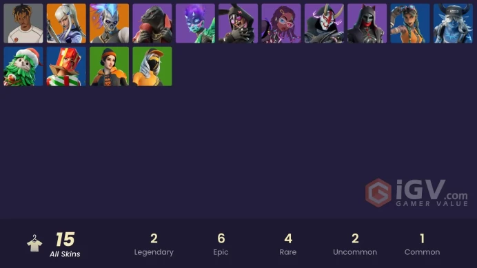 [PC/XBOX/NINTENDO/PSN] 15 skins | | Renzo the Destroyer | Mizuki | Slayer Juice WRLD | Stray | Thunder | Felina | Mystica MM 34