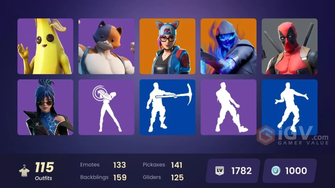 [PC/XBOX/PSN/SWITCH] 115 skins  Yulejacket | Felina | Hope | Joss | Shadow Shroud | Lil' Black Heart | Fiendish Wand | Guiding Glow | Stun Knife