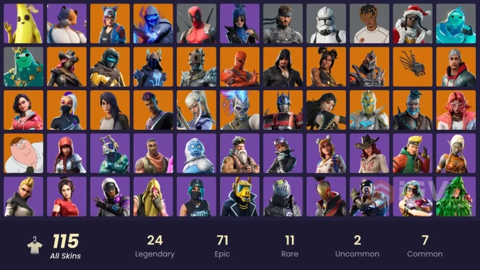 [PC/XBOX/PSN/SWITCH] 115 skins  Yulejacket | Felina | Hope | Joss | Shadow Shroud | Lil' Black Heart | Fiendish Wand | Guiding Glow | Stun Knife