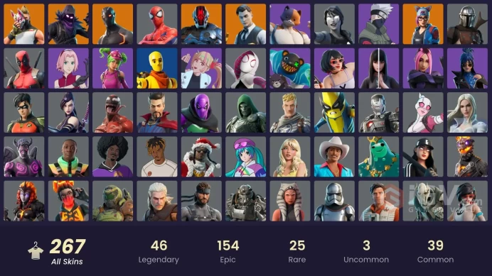 FA - [XBOX/SWITCH/PC] 267 skins | OG STW | Gold Brutus | Gold Midas | Rust Bucket | Laser Pick | Vindertech Elite | Tech Axe | 16005 VB