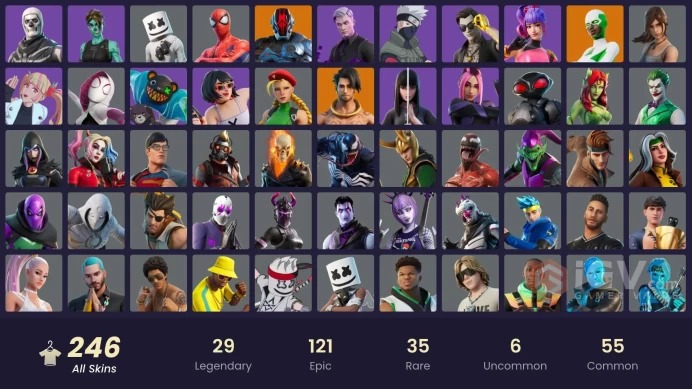 FA - [PSN/XBOX/SWITCH/PC] - 246 skins | Championship Aura | Guile | Sultura | Fixer | Victor Elite | Mecha Cuddle Master | Battle Hound