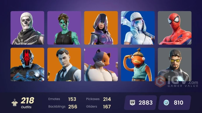 FA - [SWITCH/PC] 218 skins | Glow | Gold Midas | Gold Meowscles | Gold Brutus | Fixer | The Champion | Cloud Striker | Predator | Kymera