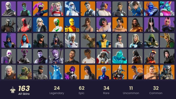 FA - [XBOX/SWITCH/PC] 163 skins | Gold Brutus | Gold Midas | Pitch Patroller | Cloud Striker | Subzero Cryptic | Sultura | Fixer | Elevation