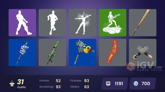 [PC/XBOX/PSN/SWITCH] 31 skins Vanguard Zadie | Yulejacket | Par Patroller | Felina | The Gold | Shadow Shroud | Harley Hitter