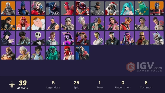 [PC/XBOX] 39 skins | Rebirth Harley Quinn | Optimus Prime | Havoc | Sub Commander | Burning Ambition Valeriamssh212