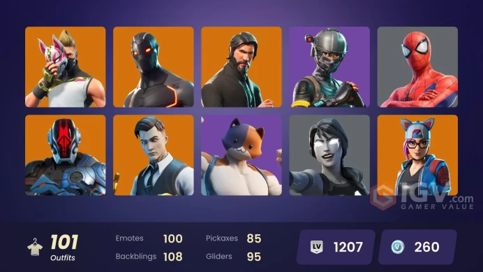 FA - [PSN/XBOX/SWITCH/PC] 100 skins | OG STW | The Reaper | Elite Agent | Take The L | Omega (stage 5) | Blue Striker | Rogue Agent