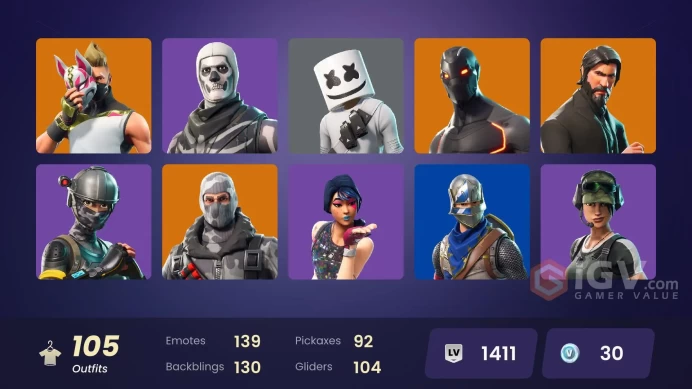 FA - [XBOX/SWITCH/PC] 105 skins | OG STW | Sparkle Specialist | The Reaper | Blue Squire | Royale Knight | Elite Agent | Havoc | Trailblazer