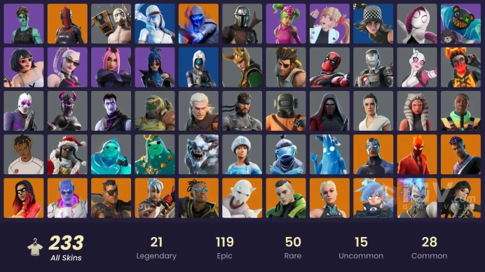[PC/XBOX/PSN/SWITCH] 233 skins | Xander | Dummy Supreme | Psycho Bandit | Ronin (Cape) | Paradigm (Aurelian) | Spectra Knight 